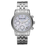 Michael Kors Ritz White Dial Silver Stainless Steel Strap Watch for Women - MK5020 Authentic Buy Shop Now