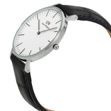 Daniel Wellington Classic Reading White Dial Black Leather Strap Watch For Women - DW00100058 Authentic Buy Shop Now