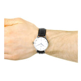 Daniel Wellington Dapper Reading White Dial Black Leather Strap Watch For Men - DW00100108 Authentic Buy Shop Now