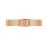 Daniel Wellington Quadro Studio White Dial Rose Gold Mesh Strap Watch For Women - DW00100517 Authentic Buy Shop Now