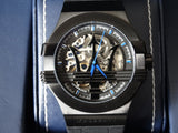 Maserati Potenza Automatic Black Dial Black Leather Strap Watch For Men - R8821108009 Authentic Buy Shop Now