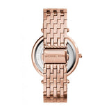 Michael Kors Darci Rose Gold Dial Steel Strap Watch for Women - MK3399 Authentic Buy Shop Now