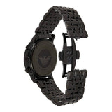 Emporio Armani Chronograph Black Dial Black Steel Strap Watch For Men - AR1934 Authentic Buy Shop Now