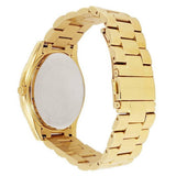 Michael Kors Slim Runway Gold Dial Gold Steel Strap Watch for Women - MK3590 Authentic Buy Shop Now