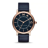 Marc Jacobs Roxy Navy Blue Dial Blue Leather Strap Watch for Women - MJ1534 Authentic Buy Shop Now