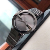 Gucci Interlocking XL Brown Dial Brown Steel Strap Watch For Men - YA133211 Authentic Buy Shop Now
