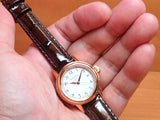Tissot Carson White Dial Brown Leather Strap Watch For Women - T085.210.36.012.00 Authentic Buy Shop Now
