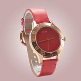 Marc Jacobs Blade Red Dial Red Leather Strap Watch for Women - MBM1204 Authentic Buy Shop Now