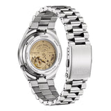 Citizen x Pantone Automatic Warm Sand Dial Silver Steel Strap Watch For Men - NJ0158-89Y Authentic Buy Shop Now