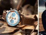 Breitling Top Time Deus Limited Edition White Dial Brown Leather Strap Watch for Men - A233112A1A1X1 Authentic Buy Shop Now