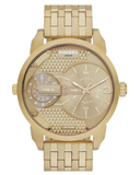 Diesel Mini Daddy Gold Dial Gold Steel Strap Watch For Men - DZ7306 Authentic Buy Shop Now