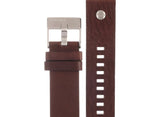 Diesel Mini Daddy LIght Blue Dial Brown Leather Strap Watch For Men - DZ7321 Authentic Buy Shop Now
