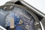 Diesel Big Daddy 2.0 Chronograph Blue Dial Grey Steel Strap Watch For Men - DZ7331 Authentic Buy Shop Now