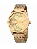 Diesel Mini Daddy Gold Dial Gold Steel Strap Watch For Men - DZ7306 Authentic Buy Shop Now