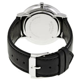Movado Ultra Slim Black Dial Black Leather Strap Watch For Men - 0607086 Authentic Buy Shop Now