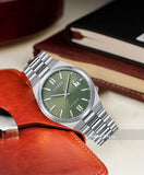 Citizen x Pantone Automatic Peaceful Green Dial Silver Steel Strap Watch For Men - NJ0158-89Z Authentic Buy Shop Now