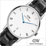 Daniel Wellington Dapper Reading White Dial Black Leather Strap Watch For Men - DW00100108 Authentic Buy Shop Now