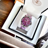 Guess Queen Multicolor Dial Multicolor Steel Strap Watch For Women - GW0464L4 Authentic Buy Shop Now