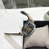 Guess Phoenix Multifunction Black Dial Brown Leather Strap Watch for Men - GW0202G3 Authentic Buy Shop Now