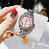 Michael Kors Tibby Multifunction Crystals Pink Dial Silver Steel Strap Watch for Women - MK4686 Authentic Buy Shop Now