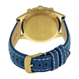 Emporio Armani Chronograph Midnight Blue Dial Blue Leather Strap Watch For Men - AR1862 Authentic Buy Shop Now