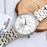 Tissot Chemin Des Tourelles Powermatic 80 Diamonds Silver Dial Silver Steel Strap Watch for Men - T099.407.11.033.00 Authentic Buy Shop Now