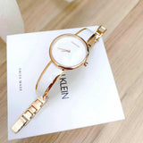 Calvin Klein Seduce White Dial Two Tone Steel Strap Watch for Women - K4E2N616 Authentic Buy Shop Now