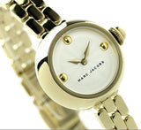 Marc Jacobs Courtney White Dial Gold Steel Strap Watch for Women - MJ3457 Authentic Buy Shop Now