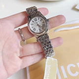 Michael Kors Lexington Quartz White Dial Silver Steel Strap Watch For Women - MK3228 Authentic Buy Shop Now