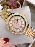 Michael Kors Kerry Mother of Pearl Dial Gold Steel Strap Watch for Women - MK3396 Authentic Buy Shop Now