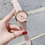 Michael Kors Janelle Three Hand Rose Gold Dial Pink Rubber Strap Watch For Women - MK7139 Authentic Buy Shop Now