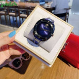 Versace Shadov Quartz Black Dial Blue Leather Strap Watch for Men - VEBM00418 Authentic Buy Shop Now