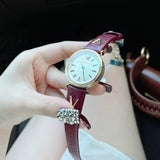 Versace V-Twist Silver Dial Red Leather Strap Watch for for Women - VELS00519 Authentic Buy Shop Now