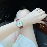 Versace V-Twist Silver Dial Red Leather Strap Watch for for Women - VELS00519 Authentic Buy Shop Now