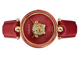 Versace Palazzo Empire Red Dial Red Leather Strap Watch for Women - VCO120017 Authentic Buy Shop Now