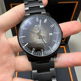 Mido Commander II Automatic Gradient Black Dial Black Steel Strap Watch For Men - M021.407.33.411.00 Authentic Buy Shop Now