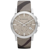 Burberry The City Smoked Brown Dial Brown Leather Strap Watch for Men - BU9361 Authentic Buy Shop Now
