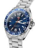 Tag Heuer Formula 1 Quartz Blue Dial Silver Steel Strap Watch for Men - WAZ1010.BA0842 Authentic Buy Shop Now