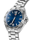 Tag Heuer Formula 1 Blue Dial Silver Steel Strap Watch for Men - WAZ1118.BA0875 Authentic Buy Shop Now