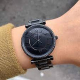 Fossil Carlie Black Dial Black Steel Strap Watch for Women - ES4488 Authentic Buy Shop Now