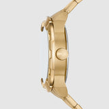 Fossil Bronson Automatic Skeleton Black Dial Gold Steel Strap Watch for Men - ME3257 Authentic Buy Shop Now
