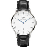 Daniel Wellington Dapper Reading White Dial Black Leather Strap Watch For Men - DW00100108 Authentic Buy Shop Now