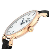 Daniel Wellington Dapper Reading White Dial Black Leather Strap Watch For Women - DW00100118 Authentic Buy Shop Now