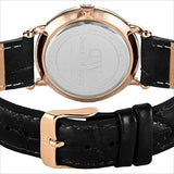 Daniel Wellington Dapper Reading White Dial Black Leather Strap Watch For Women - DW00100118 Authentic Buy Shop Now