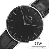 Daniel Wellington Classic Reading Black Dial Black Leather Strap Watch For Women - DW00100147 Authentic Buy Shop Now