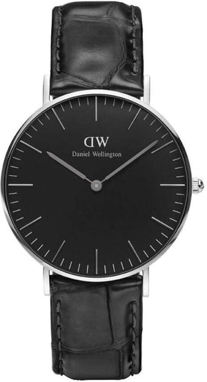 Daniel Wellington Classic Reading Black Dial Black Leather Strap Watch For Women - DW00100147 Authentic Buy Shop Now