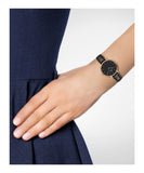 Daniel Wellington Classic Petite York Black Dial Brown Leather Strap Watch For Women - DW00100226 Authentic Buy Shop Now