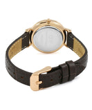 Daniel Wellington Classic Petite York Black Dial Brown Leather Strap Watch For Women - DW00100226 Authentic Buy Shop Now