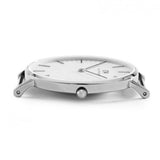Daniel Wellington Classic Cornwall White Dial Black Nylon Strap Watch For Men - DW00100260 Authentic Buy Shop Now