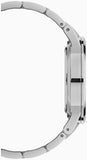 Daniel Wellington Iconic Link Black Dial Silver Steel Strap Watch For Women - DW00100342 Authentic Buy Shop Now